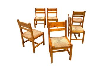 Vintage Deense stoelen van Poulsen voor GM Møbler,1970. beschikbaar voor biedingen