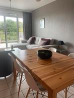 Stevige grenenhouten tafel, Huis en Inrichting, Tafels | Eettafels, Ophalen, Gebruikt, 100 tot 150 cm, 50 tot 100 cm