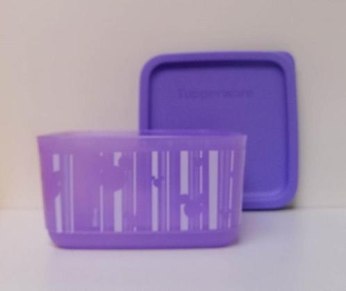Tupperware Cubix « Disney » 650 ml - Mauve, Maison & Meubles, Cuisine| Tupperware, Neuf, Boîte, Blanc, Violet, Enlèvement ou Envoi