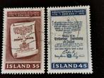 Islande 1976 - Création d'une poste en Islande, Timbres & Monnaies, Timbres | Europe | Scandinavie, Affranchi, Enlèvement ou Envoi