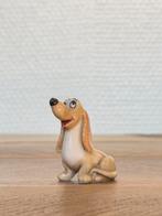 Basset hond in keramiek miniatuur, Ophalen of Verzenden, Zo goed als nieuw