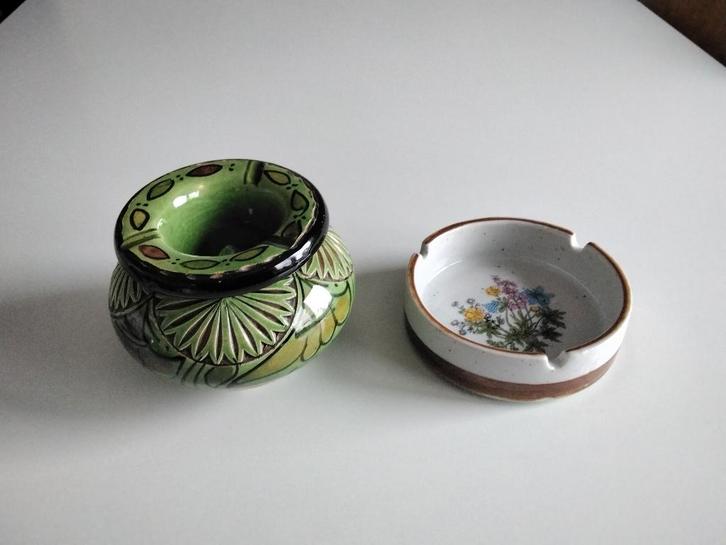 Cendriers vintage terre cuite émaillée marocain et grès., Collections, Articles de fumeurs, Briquets & Boîtes d'allumettes, Comme neuf