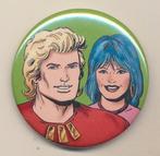 (s2) De Rode Ridder en de Blauwe Heks, button, Verzamelen, Ophalen of Verzenden, Gebruikt