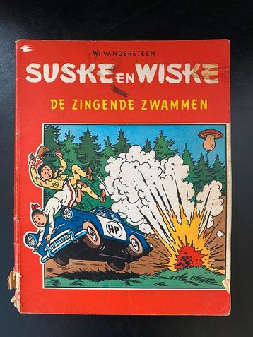 Zeer oude strip Suske en Wiske “De Zingende Zwammen“ nr 40🍄