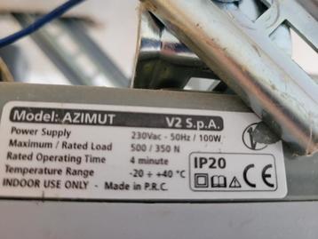 Moteur porte garage sectionnelle Azimut V2 s.p.a disponible aux enchères