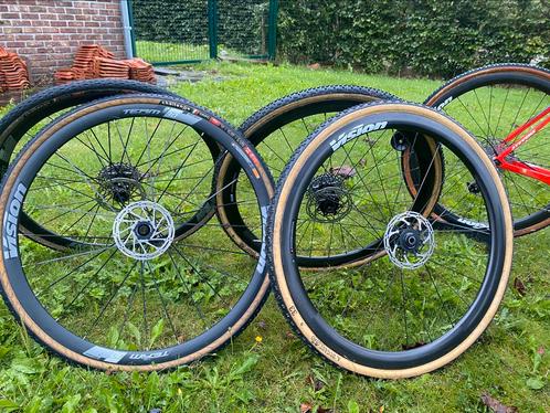 Roues tubulaires Vision Metron Carbon Roues de cyclocross, Vélos & Vélomoteurs, Vélos Pièces, Enlèvement ou Envoi