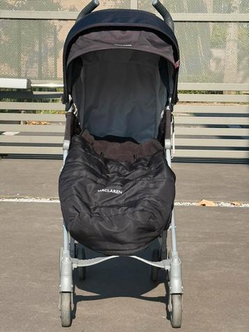 Maclaren buggy Quest + voetenzak + regenhoes beschikbaar voor biedingen