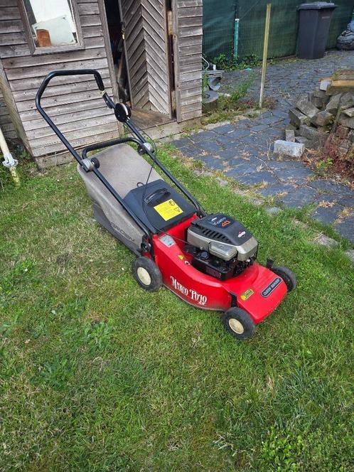 GRASMACHINE BENZINE, Tuin en Terras, Grasmaaiers, Gebruikt, Benzine-grasmaaier, 40 t/m 49 cm, Cirkelmaaier, Opvangzak, Opvangbak