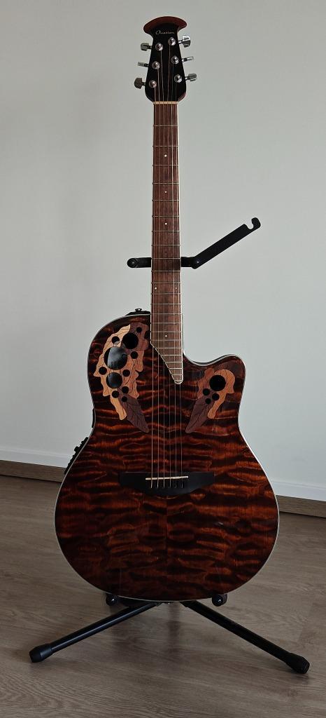 Gitaar Ovation Celebrity Elite plus, Muziek en Instrumenten, Snaarinstrumenten | Gitaren | Akoestisch, Zo goed als nieuw, Overige typen