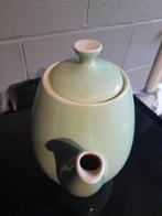 Koffiepot groen, Ophalen