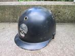 Rijkswacht helm eerste model Bereden Brigade, zeldzaam type., Verzamelen, Militaria | Algemeen, Ophalen of Verzenden, Rijkswacht