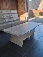 Massieve travertin salontafel. Perfecte staat !, Ophalen