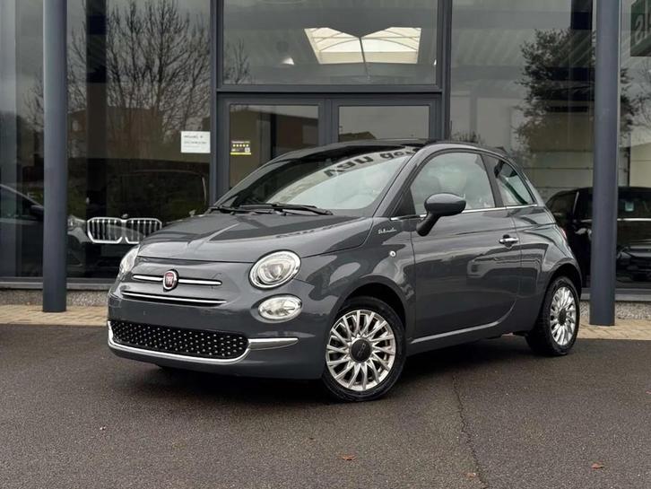 Fiat 500 HYBRID / GLASDAK / BLACK DASH / CARPLAY / NAVI /AC, Auto's, Fiat, Bedrijf, Te koop, Airbags, Airconditioning, Android Auto