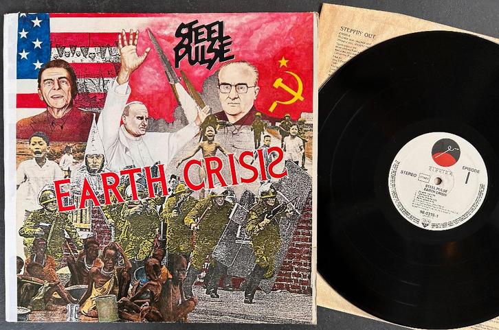 STEEL PULSE - Earth crisis ( LP ), CD & DVD, Vinyles | Rock, Autres genres, 12 pouces, Envoi