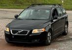 Volvo V50 1.6d Euro5 airco leder, Auto's, Volvo, Voorwielaandrijving, Euro 5, USB, Zwart
