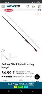 Berkley zilla baitcaster, Watersport en Boten, Ophalen of Verzenden, Nieuw, Werphengel