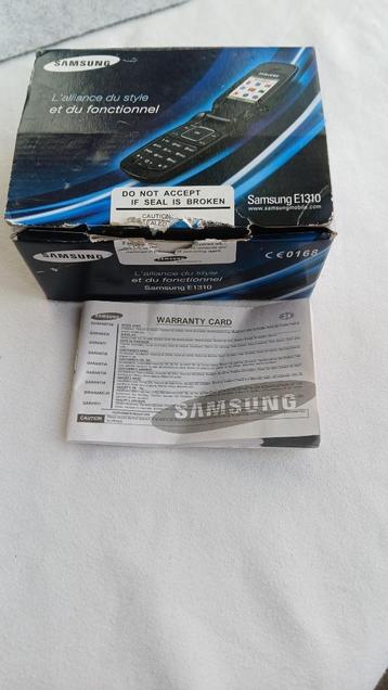 Samsung E1310 vintage mobiele telefoon, Telecommunicatie, Mobiele telefoons | Samsung, Gebruikt, Overige modellen, Ophalen of Verzenden