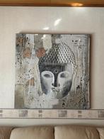 Canvas boedha, Ophalen, Gebruikt, 50 tot 75 cm, Schilderij