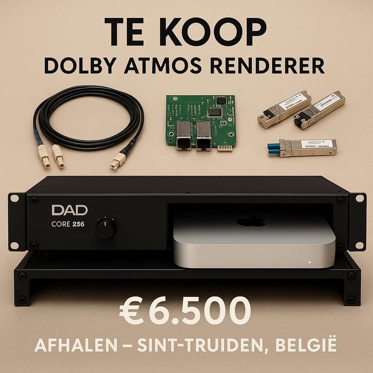 Dolby Atmos Renderer (DAD Core 256 Suite)

Pro Level, Diversen, Overige Diversen, Ophalen