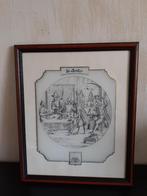 Glasgravure  " De Bankier ", Ophalen