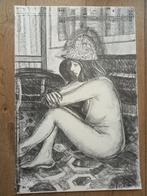 Marijan kolesar naakte vrouw, Antiek en Kunst, Ophalen of Verzenden