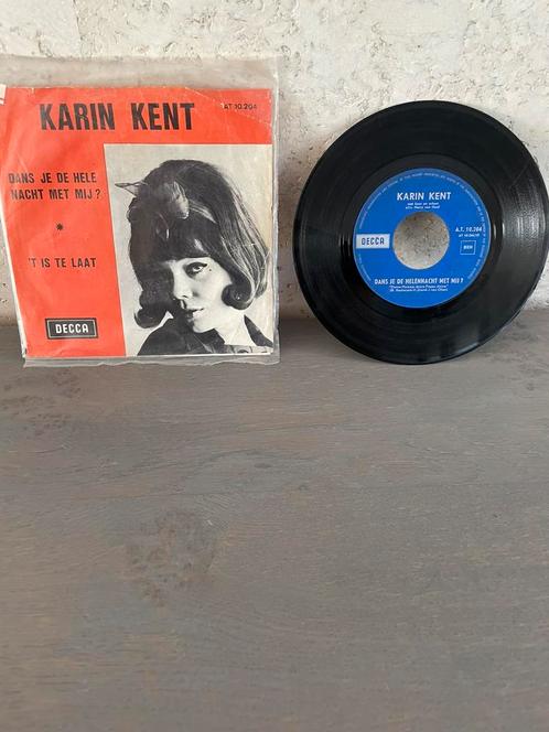 Single Karin Kent: Dans je de hele nacht met mij?, CD & DVD, Vinyles Singles, Single, Enlèvement ou Envoi