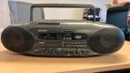 Radio K7 Cd Sharp testé en ordre de marche, TV, Hi-fi & Vidéo, Utilisé, Avec lecteur de CD, Radio