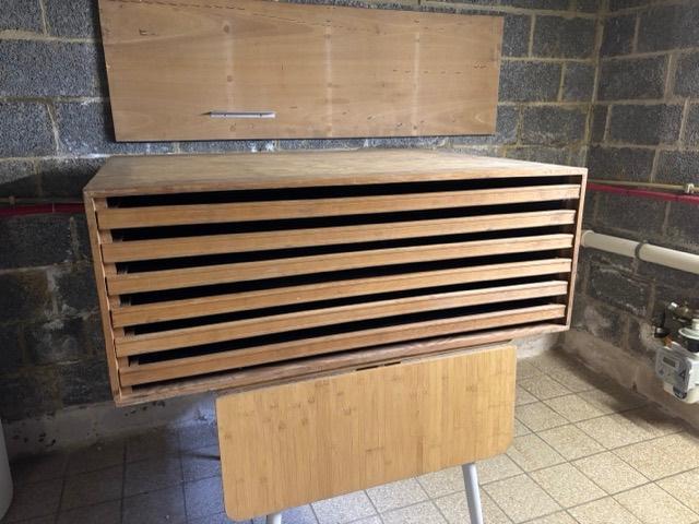 Commode en bois, Maison & Meubles, Armoires | Commodes, Utilisé, Moins de 100 cm, 100 à 150 cm, 75 cm ou plus, Autres essences de bois