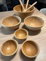 Serveerschalen, bamboe, blanda matt ikea, Huis en Inrichting, Ophalen, Zo goed als nieuw