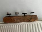 Houten boomstronk kaars decoratie, Huis en Inrichting, Ophalen, Zo goed als nieuw, Kaars