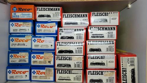 Uitzonderlijk lot van 41 locomotieven als nieuw — 100€, Hobby en Vrije tijd, Modeltreinen | H0, Zo goed als nieuw, Locomotief