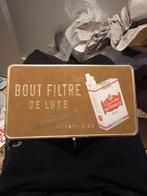 Oud reclamebord Cigarettes Nationale, Ophalen of Verzenden, Reclamebord