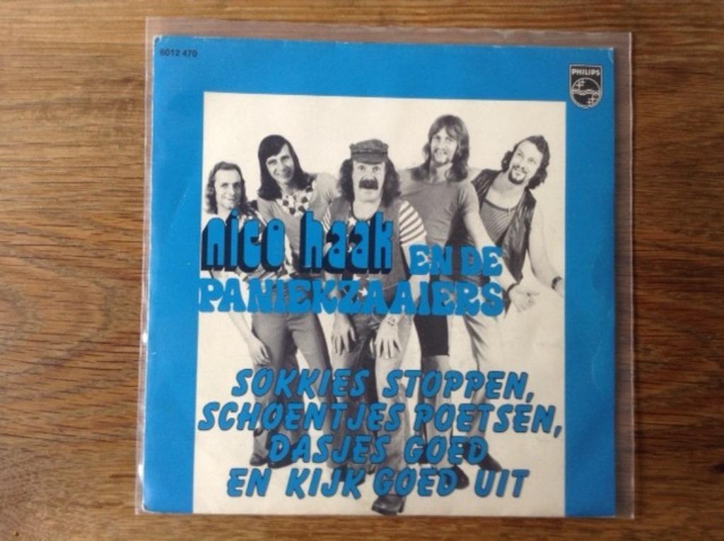 single nico haak en de paniekzaaiers, Cd's en Dvd's, Vinyl Singles, Single, Nederlandstalig, 7 inch, Ophalen of Verzenden