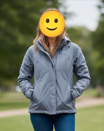Quechua Veste rando XS 3-en-1: polar, imperméable, capuche, Kleding | Dames, Jassen | Winter, Zo goed als nieuw, Maat 34 (XS) of kleiner