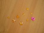 Gratis Lot ster hart strass stenen, Hobby en Vrije tijd, Ophalen of Verzenden