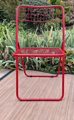 Ikea Ted NET rappen Gammelgaard Rode Klapstoelen set Vintage, Gebruikt, Twee, Ikea Gammelgaard, Ophalen of Verzenden