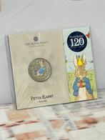 Peter Rabbit 2022 £5 Brilliant Uncirculated Coin Royal mint, Ophalen of Verzenden