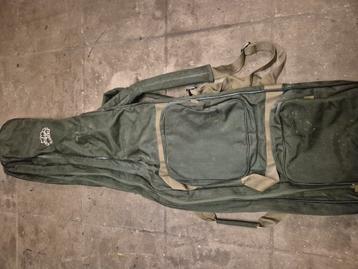 Transport zak 130cm vishengels 3hengels met molen  beschikbaar voor biedingen