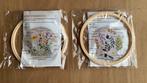 2 borduurdoekjes alles inclusief’, Hobby & Loisirs créatifs, Broderie & Machines à broder, Enlèvement ou Envoi, Neuf