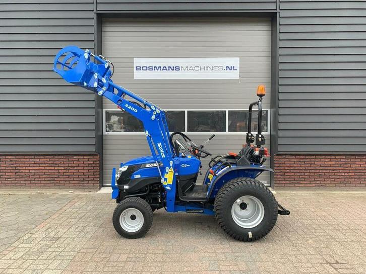 Solis 26 4WD 24.5 PK minitractor NIEUW + frontlader / GAZONB, Zakelijke goederen, Machines en Bouw | Tuin, Park en Bosbouw, Overige typen
