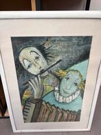 Prachtig schilderij van Hubert de Vries te koop, Antiek en Kunst, Kunst | Litho's en Zeefdrukken, Ophalen