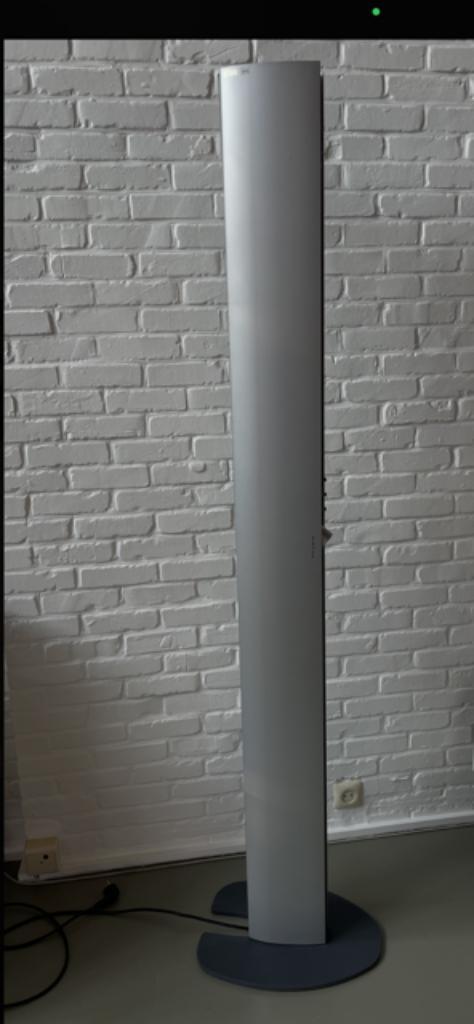 Hoge vloerlamp, 1m80 hoog, Huis en Inrichting, Lampen | Vloerlampen, Gebruikt, 150 tot 200 cm, Kunststof, Metaal, Ophalen