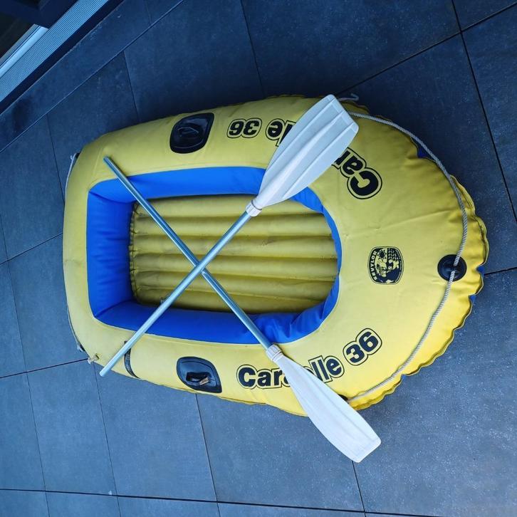 Bateau SEVYLOR Caravelle K36, Watersport en Boten, Kano's, Zo goed als nieuw, Overige typen, Twee personen, Opblaasbaar, Met peddels