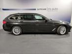 BMW 5 Serie 520 I LUXURY LINE | ATTACHE REM | NAVI, Auto's, Te koop, Zilver of Grijs, Benzine, Break