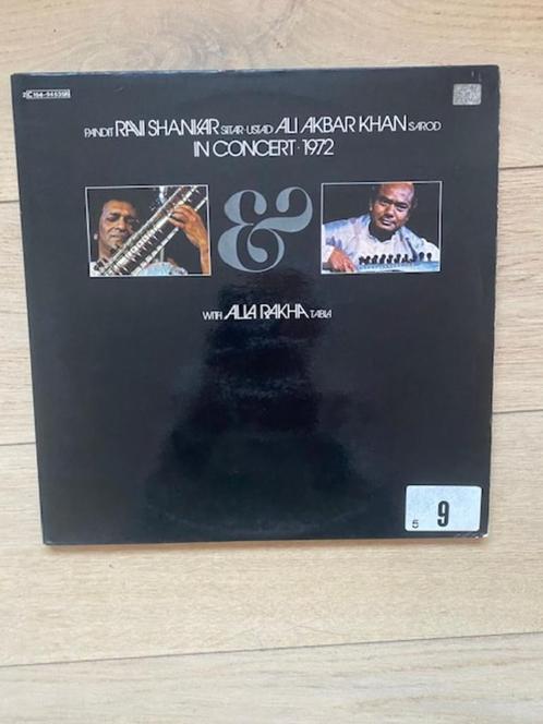 Double LP de Ravi Shankar et Ali Akbar Khan en concert 1972, CD & DVD, Vinyles | Musique du monde, Utilisé, Asiatique, 12 pouces