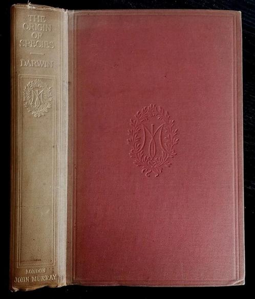 1910 ~ Origin of Species ~ Charles Darwin, Antiek en Kunst, Antiek | Boeken en Manuscripten, Ophalen of Verzenden