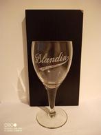 Oud acide bierglas limonade Blandin Gent Tel. 12369 Gand, Verzamelen, Overige merken, Glas of Glazen, Ophalen of Verzenden, Zo goed als nieuw