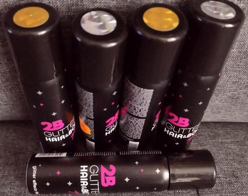 Lot +- 600 Spray 2B, Glitter Hair & Body, Spray à Paillettes, Divers, Lots de brocante, Neuf, Enlèvement