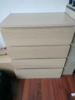 Ladenkasten IKEA MALM, Huis en Inrichting, Ophalen, 100 tot 150 cm, Eikenhout, 50 tot 100 cm