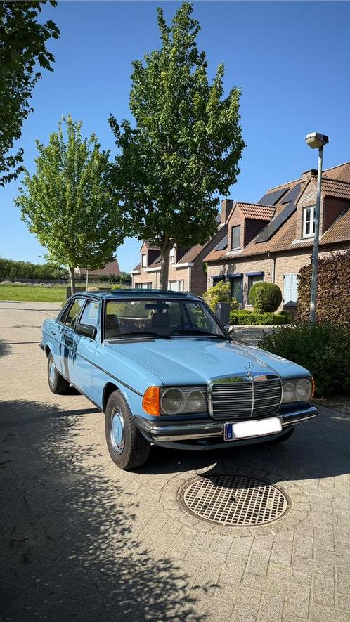 Mercedes W123 240D in zeer nette staat. Bj1982, Auto's, Mercedes-Benz, Particulier, 200-Serie, Trekhaak, Diesel, Handgeschakeld